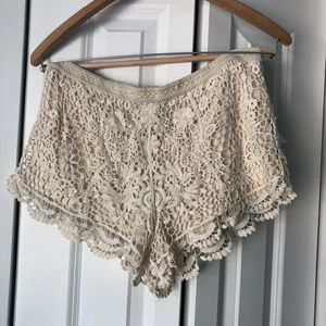 Lace shorts